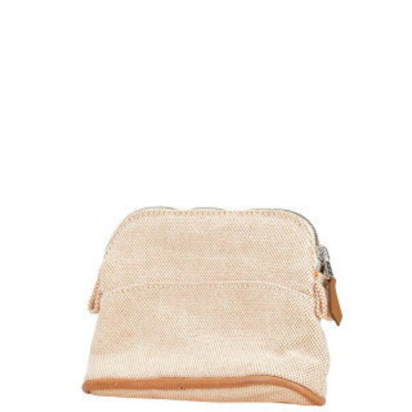 Hermes Bolide Pouch Beige Orange Canvas - Picture 3 of 7